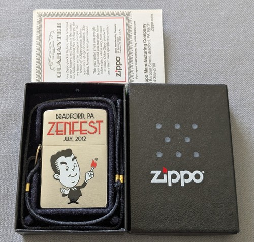 2012 zippo enthusiast network - zippo,